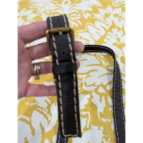 Cowhide Rodeo Western Turquoise Stone Mini Crossbody Small Purse - Picture 12 of 13